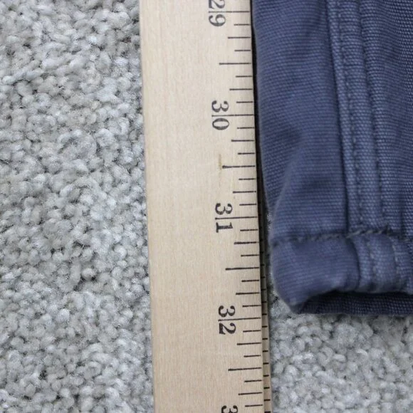 Carhartt Pants NWT Womens 14 Gray Rugged Flex Loose Fit Canvas Fleece Lined - Picture 3 of 14